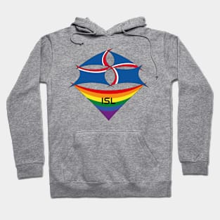 Iceland  pride flag Hoodie